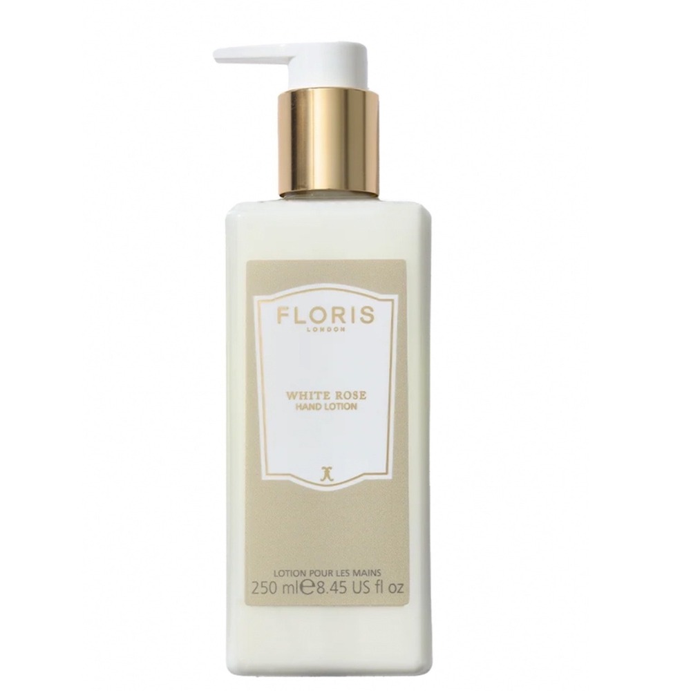 Floris London White Rose Hand Lotion 250ml 8.45 fl oz New in Box Sealed UK Made